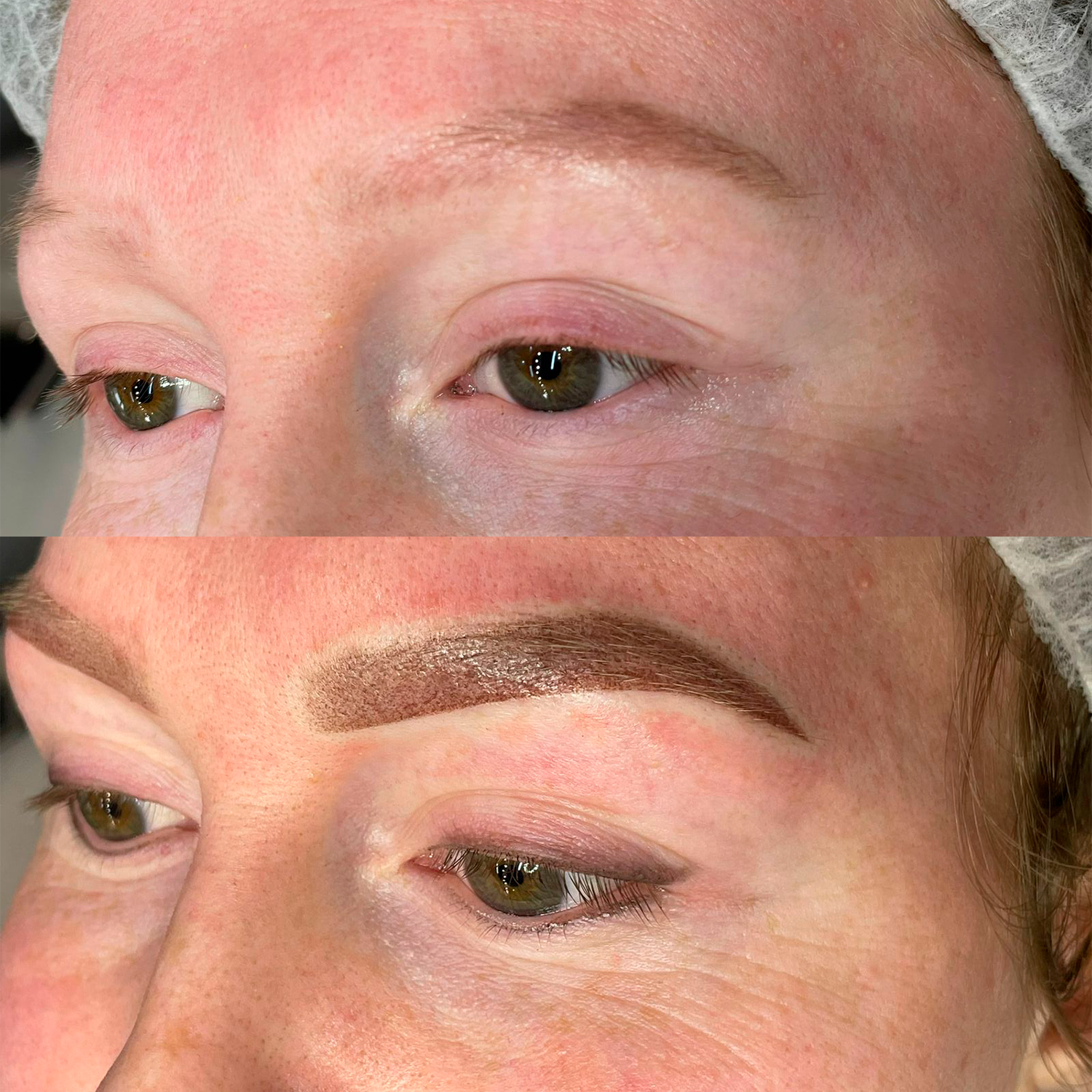 Resultado sobrancelhas shadow micropigmentadas por Roseli Moreira